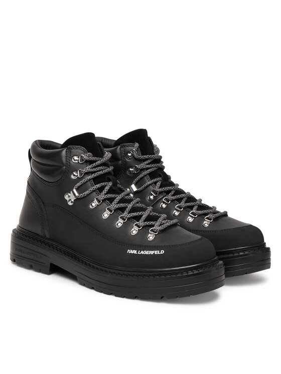 KARL LAGERFELD Черевики туристичні KARL LAGERFELD Miles KL10245 Чорний