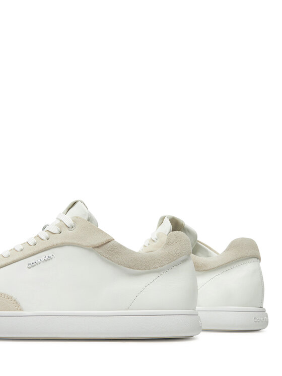 Calvin Klein Tenisice Calvin Klein Cupsole Lace Up - Lth Sue Mix HW0HW02435 Bež