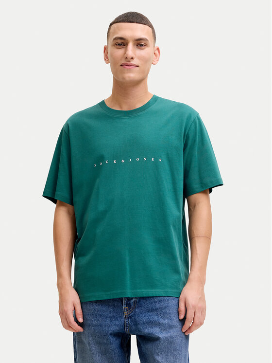 Jack & Jones Jack & Jones Camiseta Star 12234746 Verde Regular Fit