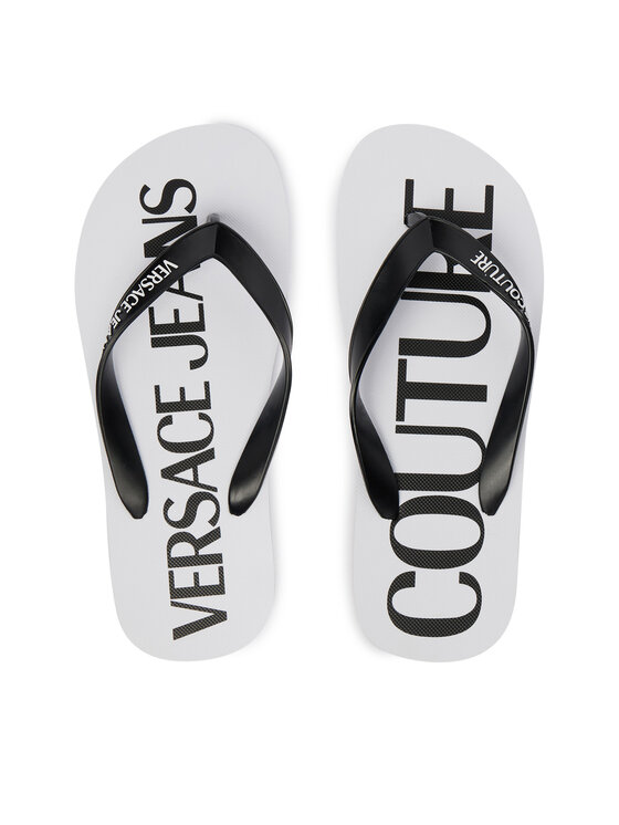 Versace Jeans Couture В'єтнамки Versace Jeans Couture 80VA3SQ7 ZSS81 Білий