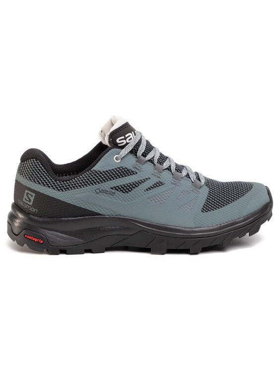 Salomon Pārgājienu apavi Salomon Outline Gtx W GORE-TEX 409970 22 M0 Pelēks