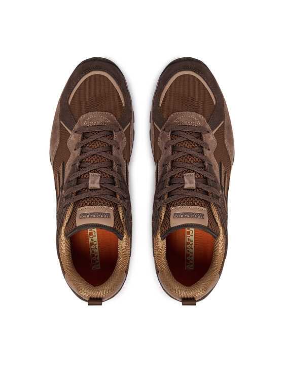 Napapijri Sneakersy Napapijri Roam NP0A8AFC Beżowy ciemny