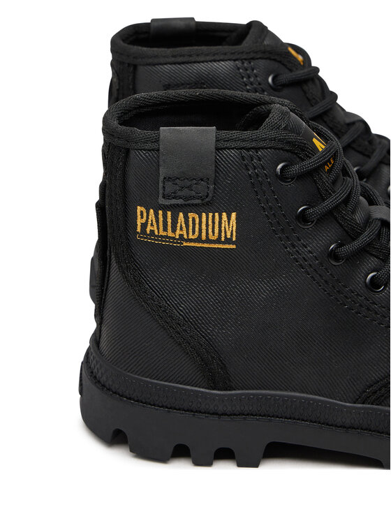 Palladium Outdoorová obuv Palladium PAMPA HI COATED 74375-008-M Čierna