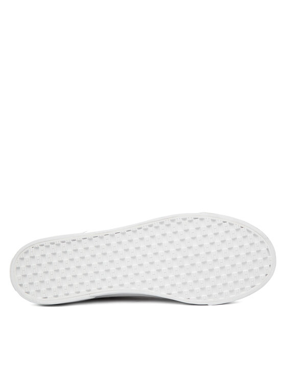 Tommy Hilfiger Snīkeri Tommy Hilfiger Th Platform Sneaker Quilted FW0FW09265 Écru