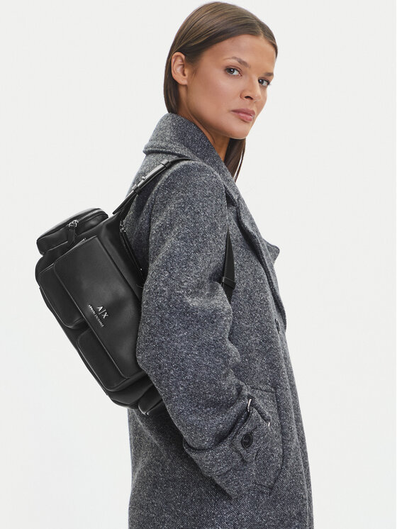 Armani Exchange Дамска чанта Armani Exchange XW000404 AF12589 UC001 Черен