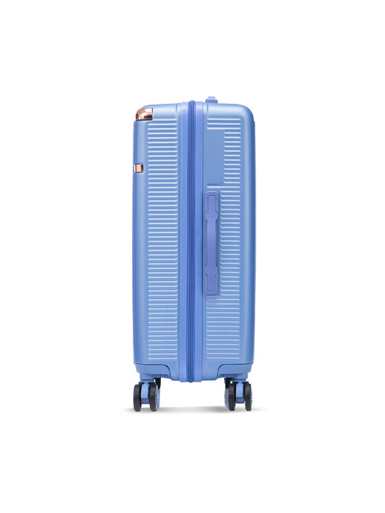 Semi Line Μεσαία Βαλίτσα Semi Line T5915-4 Μπλε