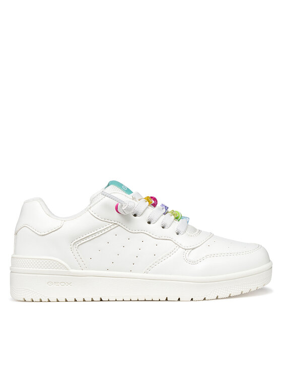 Geox Sneakers Geox J Washiba Girl J45HXD 000BC C0653 D Bianco