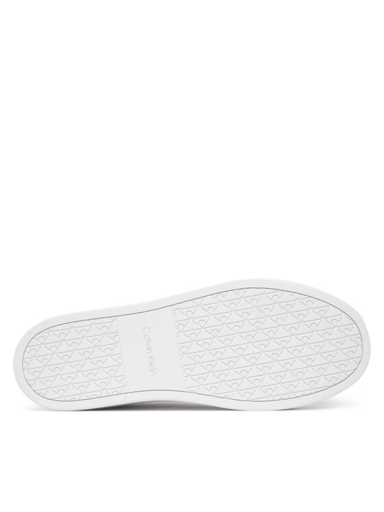 Calvin Klein Jeans Αθλητικά Calvin Klein Jeans Classic Cupsole Laceup Aop YM0YM01431 Λευκό