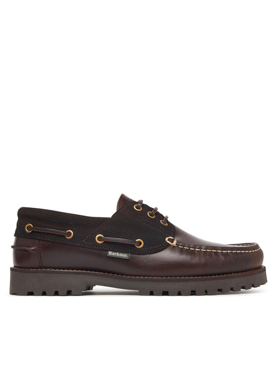 Barbour Poltopánky Barbour Deck Boat MFO0795BR98 Tmavo hnedá