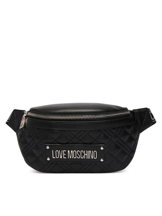 LOVE MOSCHINO Сумка на пояс﻿ LOVE MOSCHINO JC4003PP1PLA000B Чорний