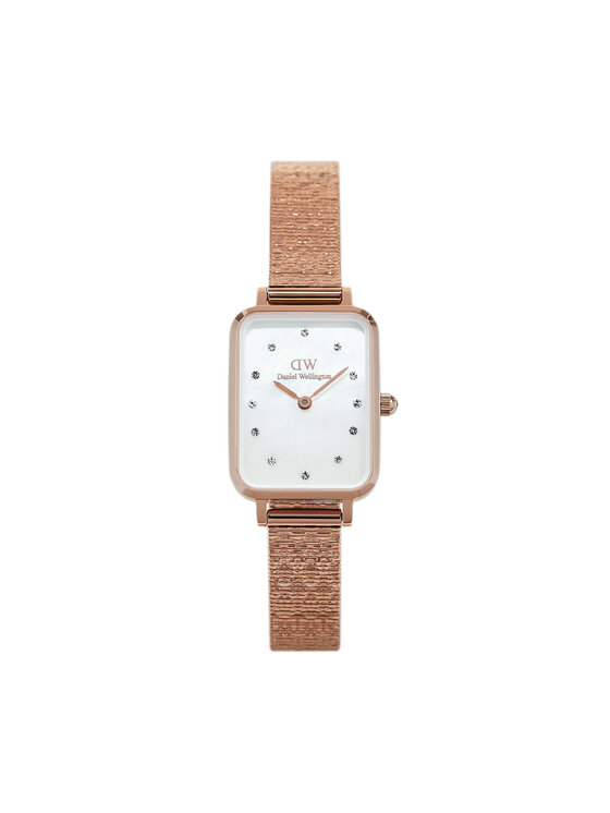 Daniel Wellington Годинник Daniel Wellington Quadro Lumine Pressed Piano DW00100578 Золотий