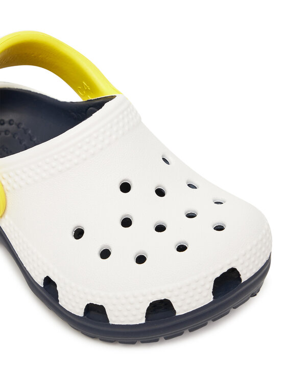 Crocs Чехли Crocs Toddler Retro Sport Classic Clog 211265 Бял
