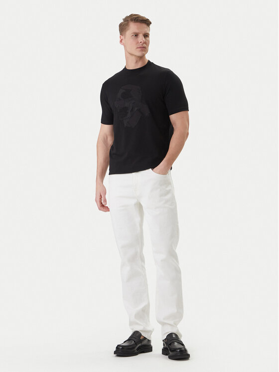 KARL LAGERFELD KARL LAGERFELD Camiseta 755036 562221 Negro Loose Fit