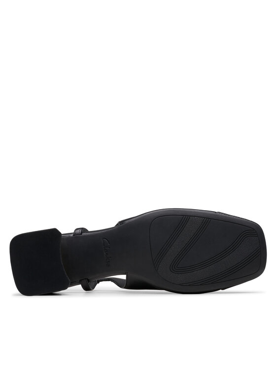 Clarks Туфлі Clarks Nyta45 Sling 26181320 Чорний