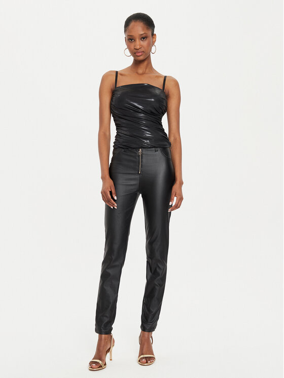 Rinascimento Rinascimento Топ CFC0120406003 Чорний Regular Fit