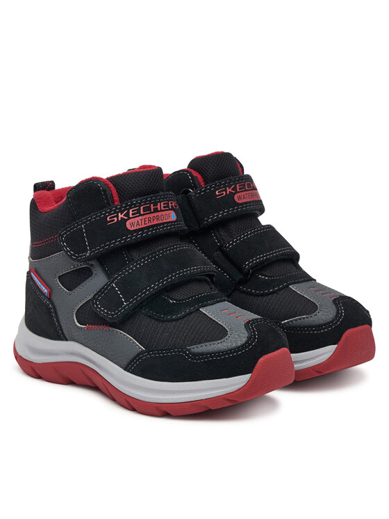 Skechers Botines planos Skechers 406374L/BKRD Negro