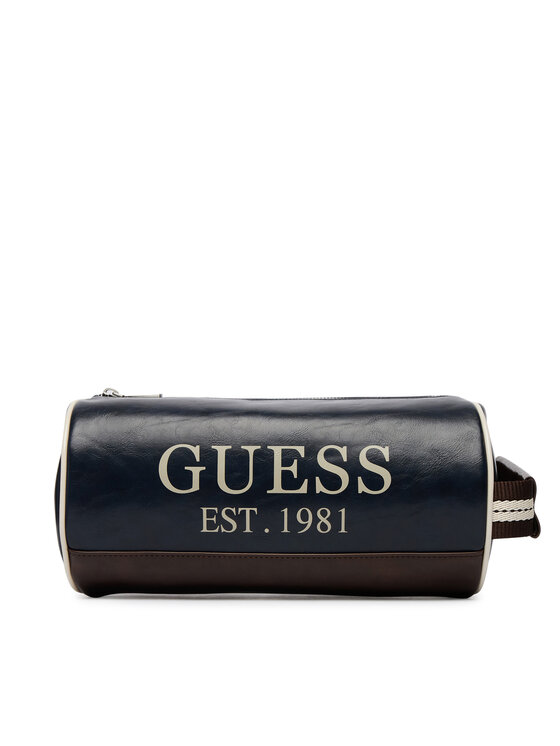 Guess Geantă pentru cosmetice Guess Oslo PMOSVI P6310 Bleumarin