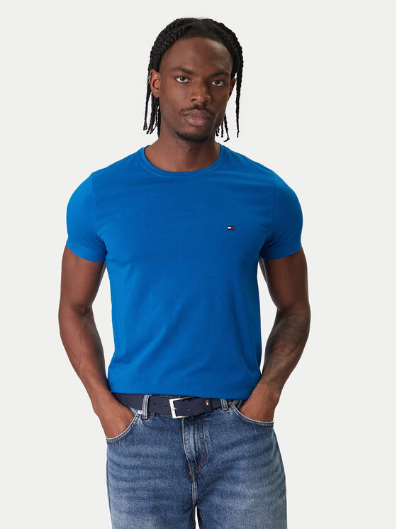 Tommy Hilfiger Tommy Hilfiger Camiseta MW0MW10800 Azul Slim Fit