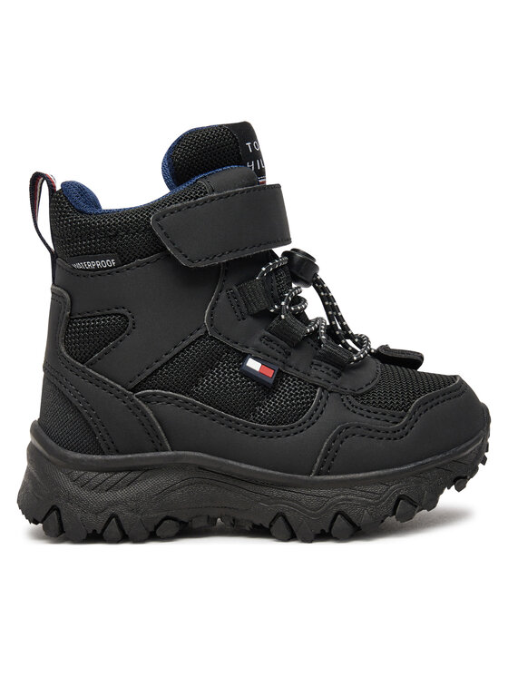 Tommy Hilfiger Μπότες Χιονιού Tommy Hilfiger Fur Boot T1X5-33710-1492 M Μαύρο