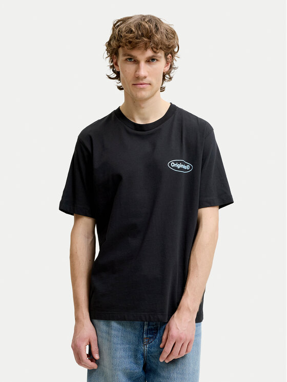 Jack & Jones Jack & Jones Camiseta Riviera 12295202 Negro Regular Fit