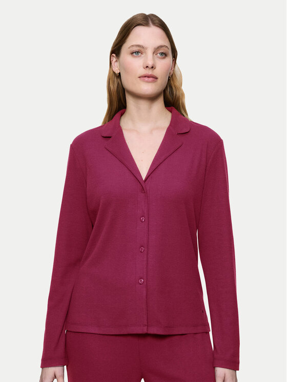 Triumph Triumph Camicia del pigiama Mix&Match 10225047 Bordeaux Regular Fit