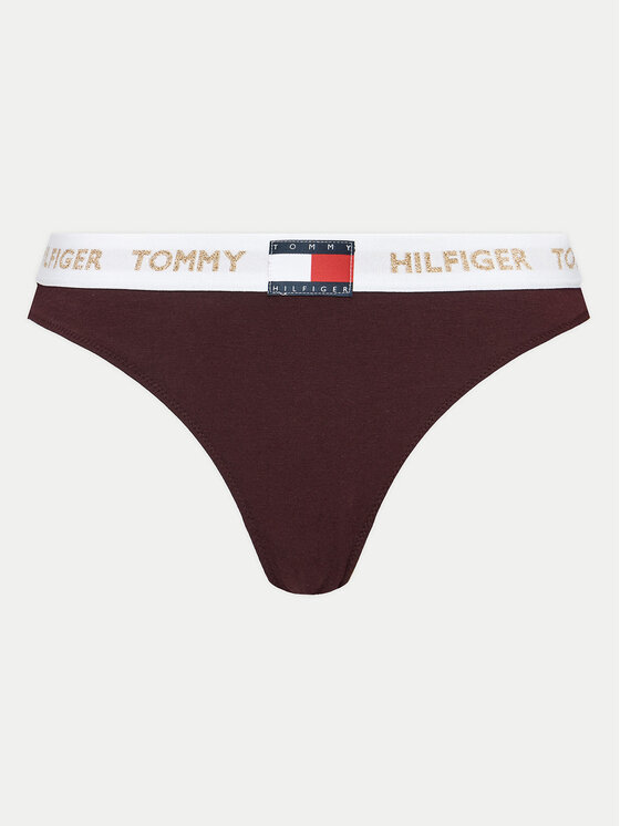 Tommy Hilfiger Tommy Hilfiger Braguitas clásicas UW0UW05653 Guinda/burdeos