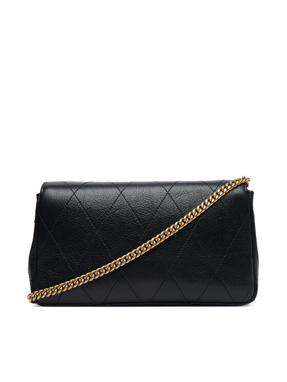 Tory Burch Сумка Tory Burch Quilted Chain Wallet 186041 Чорний