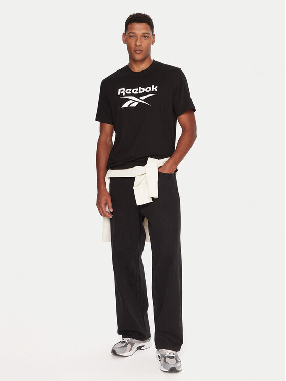 Reebok Reebok Футболка RK25141CCM Чорний Regular Fit