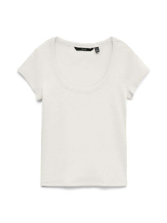 Vero Moda Vero Moda T-shirt Chloe 10344953 Bianco Slim Fit