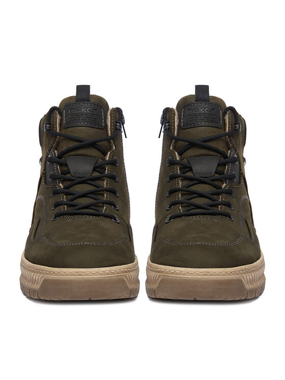 Rieker Botines planos Rieker CEO-38554-55 Verde oscuro