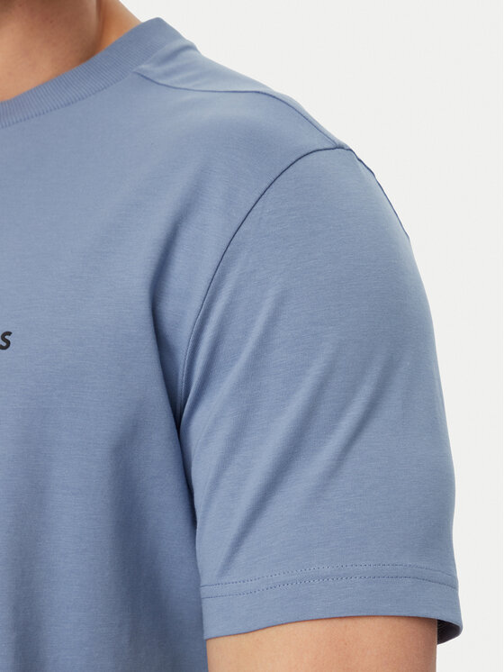 BOSS BOSS T-shirt 50506373 Svijetlo plava Regular Fit