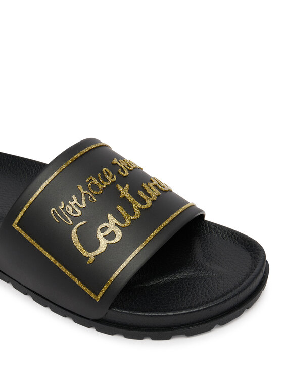 Versace Jeans Couture Klapki Versace Jeans Couture 80VA3SQ2 ZSS79 899 Czarny
