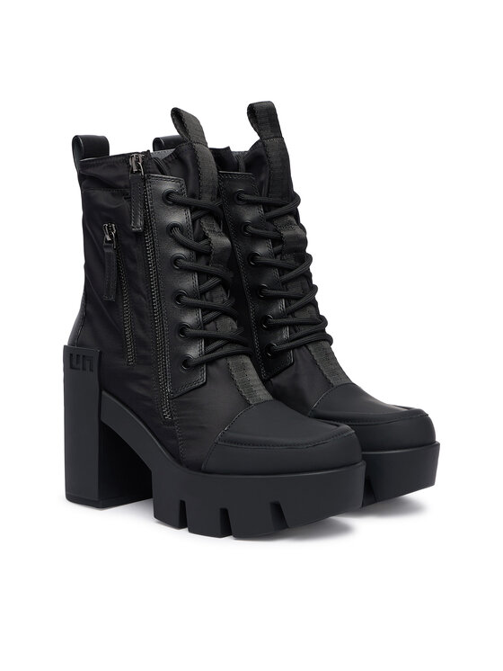 United Nude Botki United Nude Grip Cap Mid 1103101201 Czarny