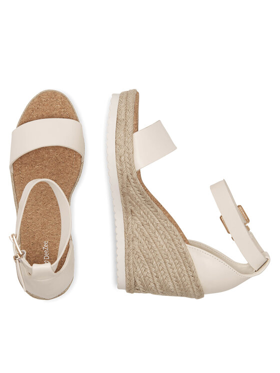 DeeZee Espadrilles DeeZee WS2008-02 Bézs