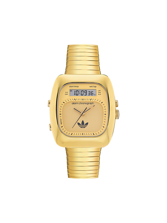 adidas Pulkstenis adidas Retro Wave Three Chronograph AOSY25014 Zelta