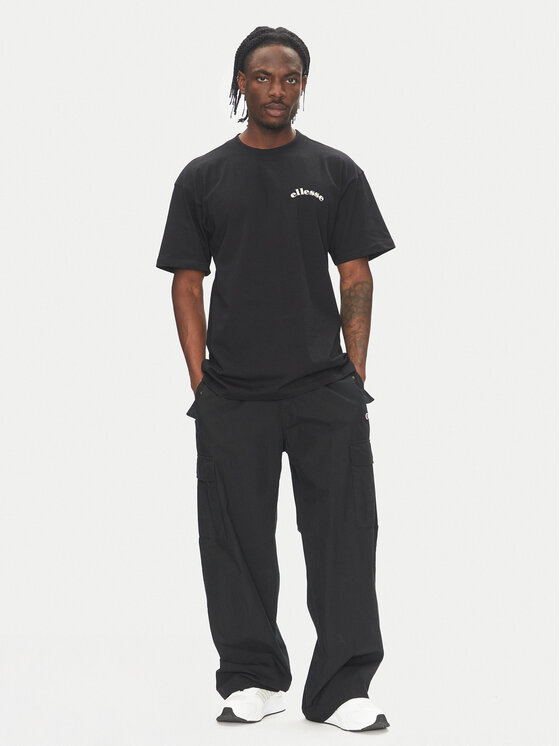 Ellesse Ellesse Majica Canoci SHZ21847 Črna Loose Fit