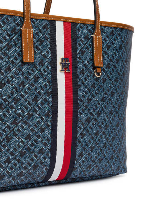 Tommy Hilfiger Τσάντα Tommy Hilfiger Th Monoplay AW0AW19178 Σκούρο μπλε