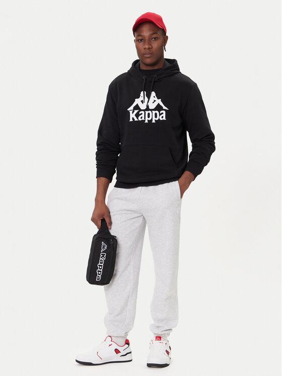 Kappa Kappa Світшот Malmo 3 341M43W Чорний Regular Fit