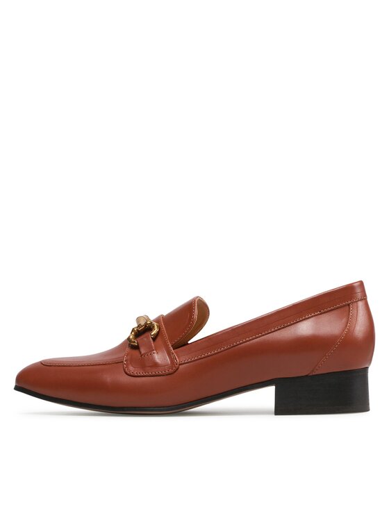 GINO ROSSI Лофери GINO ROSSI 81200 Коричневий