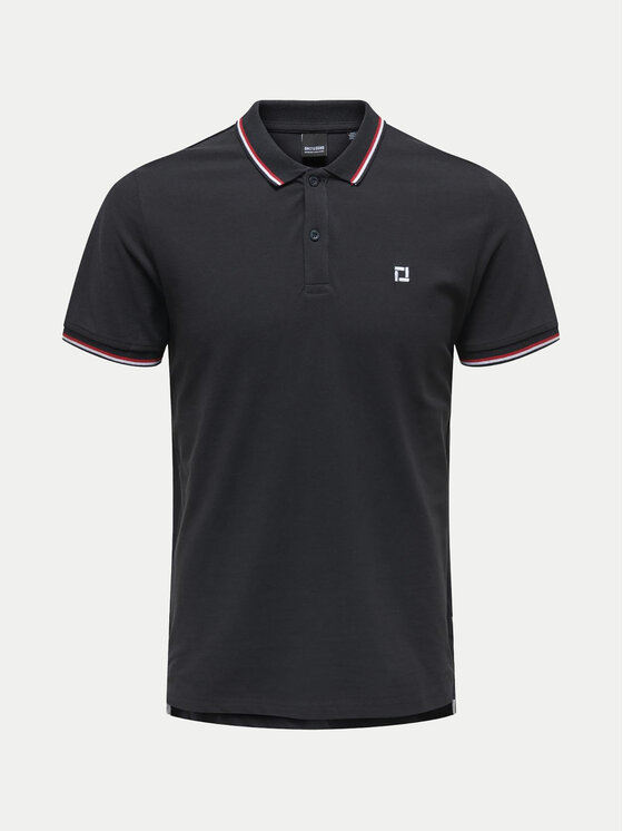 Only & Sons Only & Sons Поло Fletcher 22024827 Cиній Regular Fit