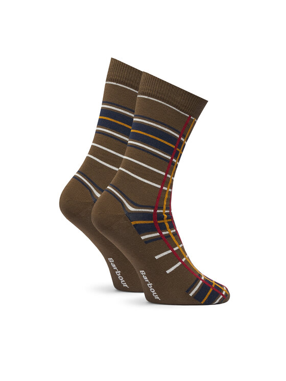 Barbour Dlouhé ponožky Barbour Tartan MGS0071TN11 Zelená