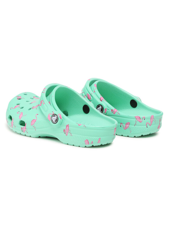 Crocs Şlapi Crocs Classic Vacay Vibes Clog 206375 Verde