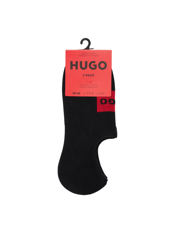 HUGO Короткі шкарпетки HUGO 50496082 Чорний