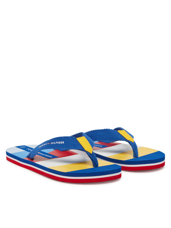 Tommy Hilfiger Japonki Tommy Hilfiger T3X8-33907-0058Y913 S Granatowy