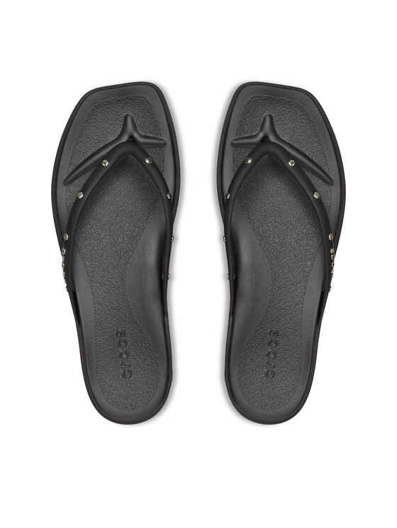 Crocs В'єтнамки Crocs Miami Studded Flip 211471 Чорний
