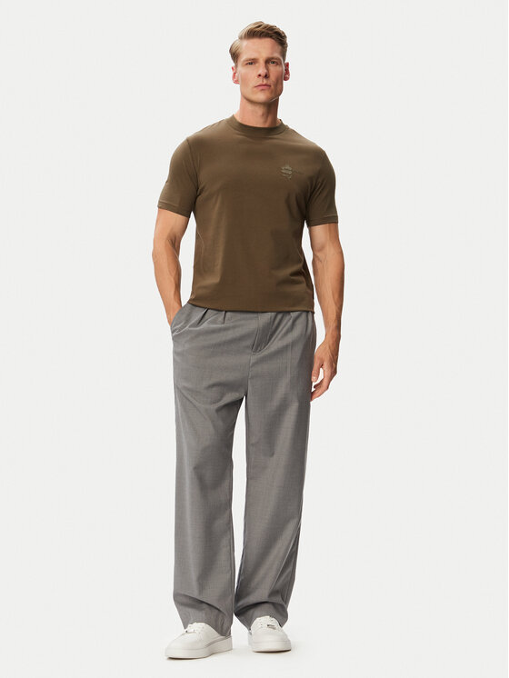 KARL LAGERFELD KARL LAGERFELD Camiseta 755041 563221 Marrón Regular Fit