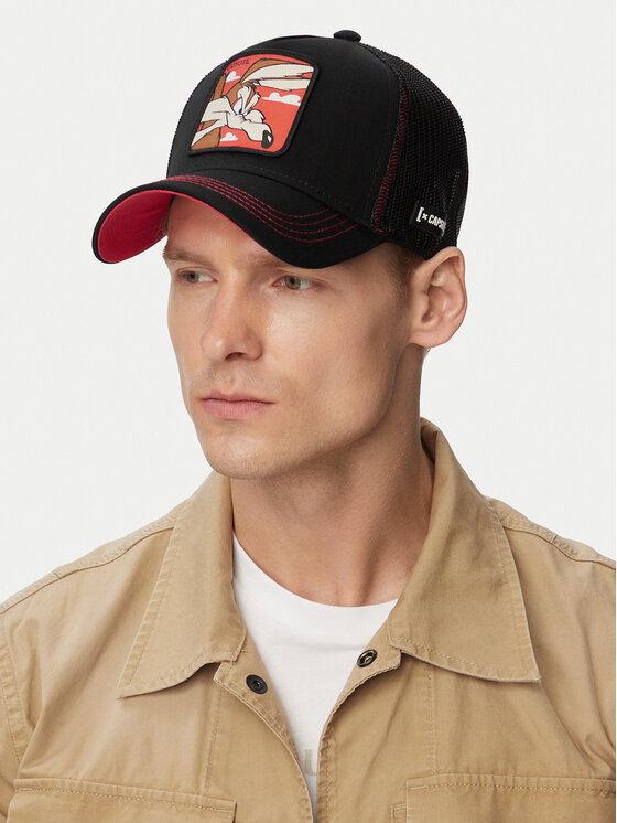 Capslab Cappellino Capslab Looney Tunes Coyote CL/LOO/1/COY1 Nero