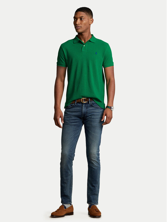 Polo Ralph Lauren Polo Ralph Lauren Поло 710795080019 Зелений Slim Fit