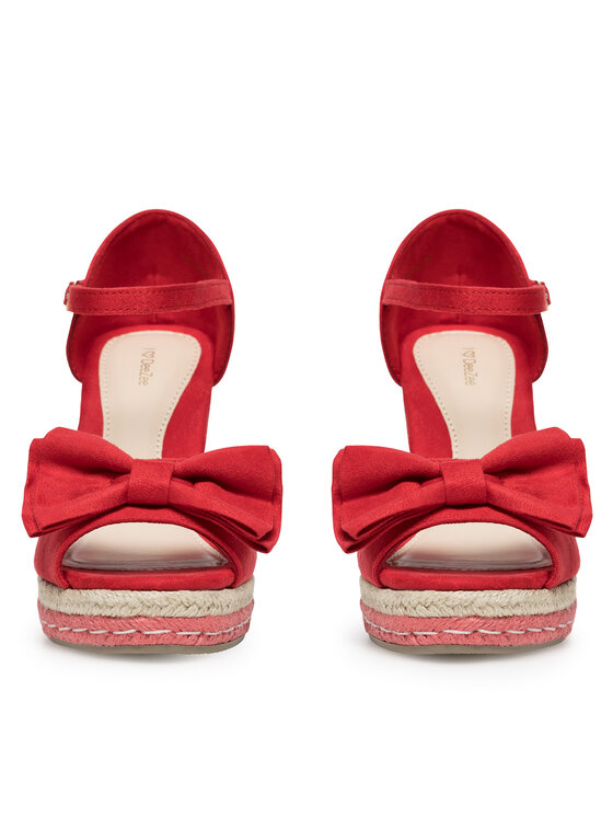 DeeZee Espadryle DeeZee WYL2710-02 Czerwony