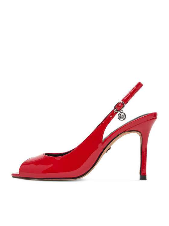 Nine West Sandały Nine West EO-TS6376-01 Czerwony ciemny